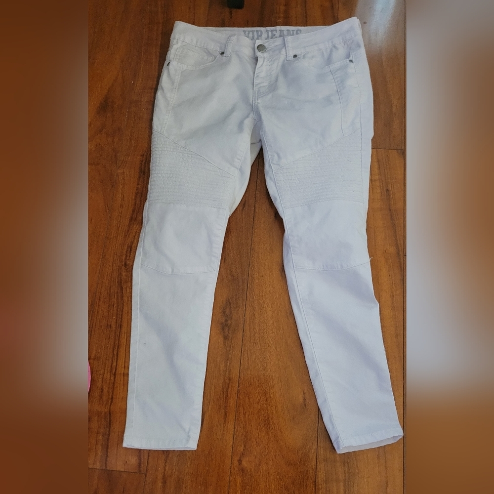 VIP White Skinny Jeans Versatile Style